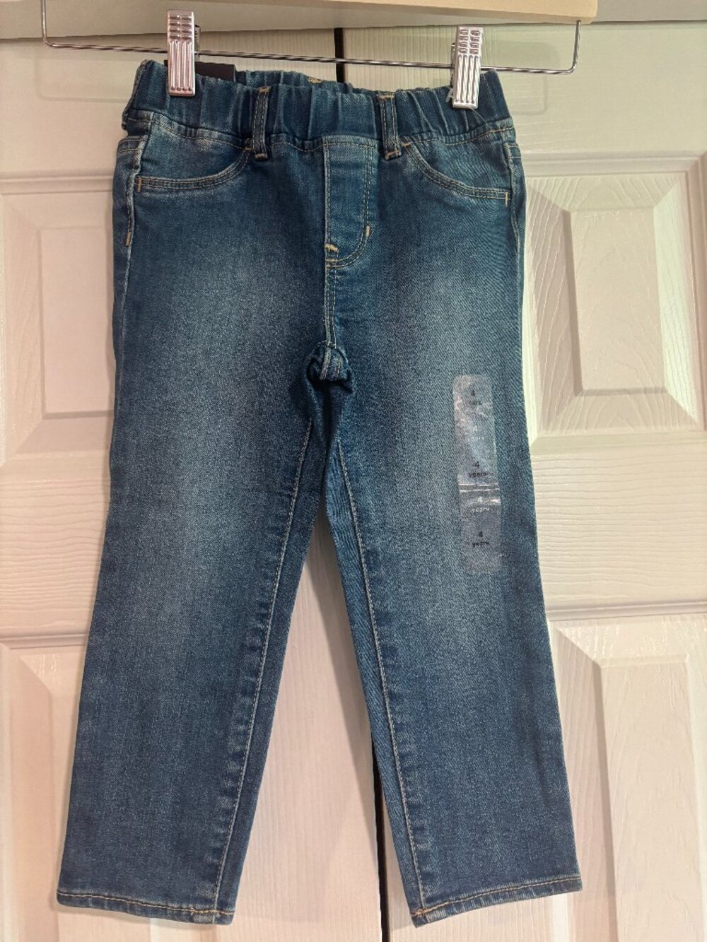 Gap Stretch Jegging Blue Denim Jeans Kids 4T NWT Pull On